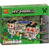 Конструктор Bela Майнкрафт Крепость 4 в 1 ( аналог Lego Minecraft  21127)
